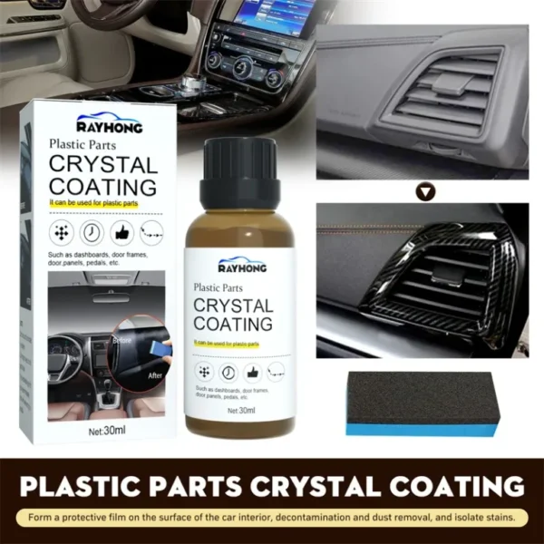 rayhong plastic parts crystal coating – 30ml
