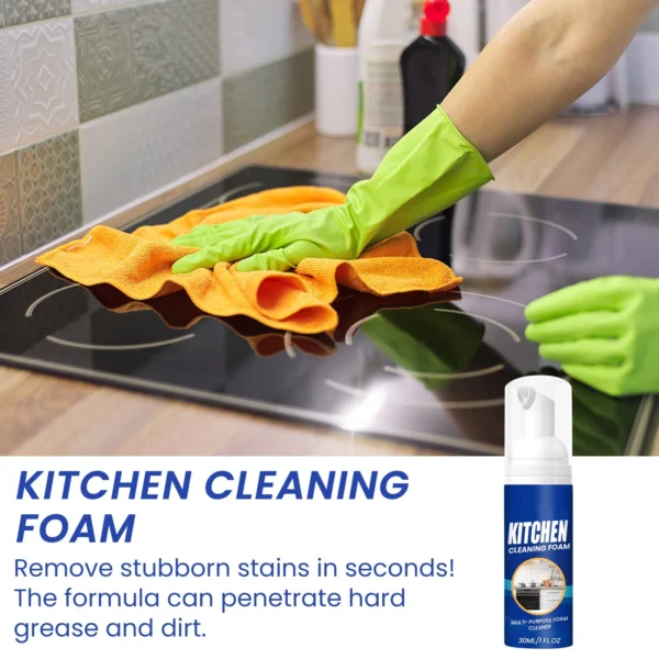 kitchen cleaning foam