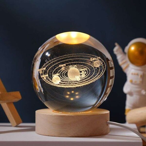 crystal ball lamp
