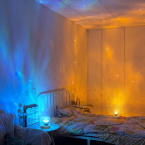 water ripple table lamp rgb